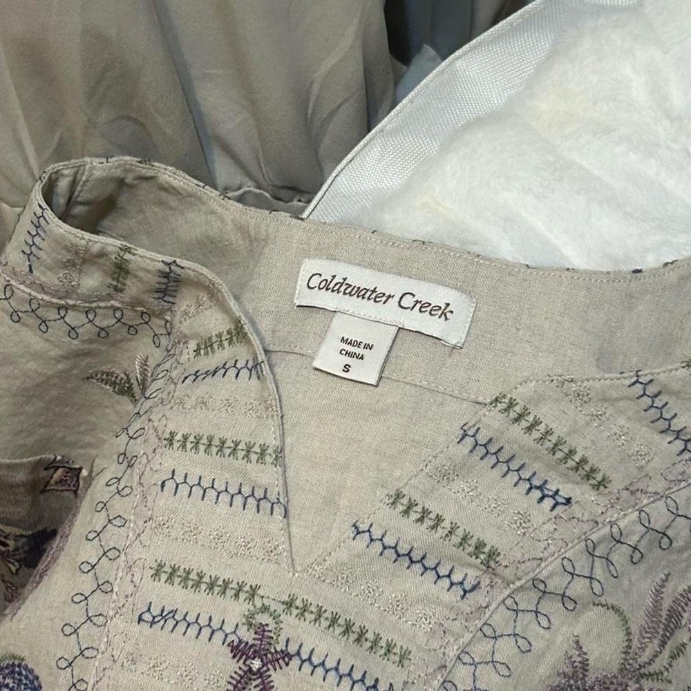 Beautiful patchwork blouse - image 6